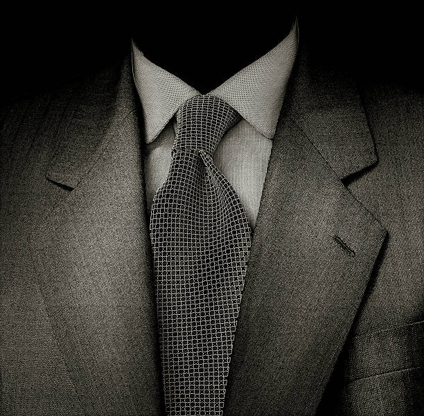 istock Man's suit detail in the dark 501036430