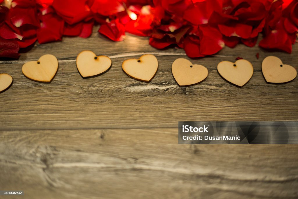 Red Rose Heart for Valentine's day Animal Heart Stock Photo