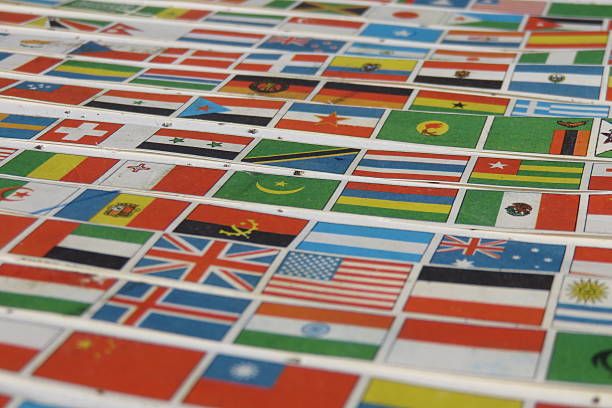 istock Flags of the World Background 501037296