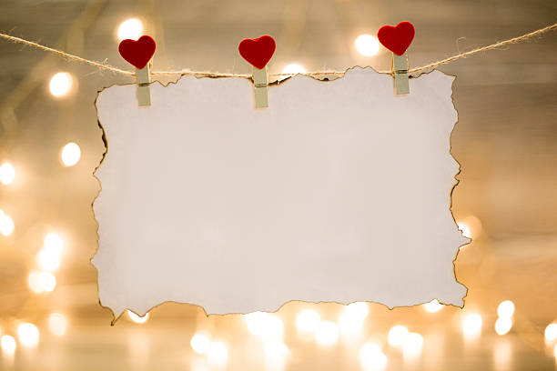 Image of a heart on paper.