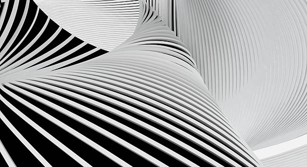 istock Line and texture free form and white background 501037934