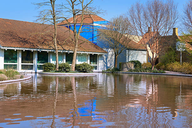 le poète hans christian andersen s museum - odense hans christian andersen town denmark photos et images de collection