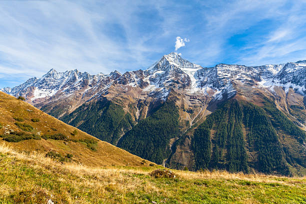 istock Stunning view of Loetschental Valley 501043282