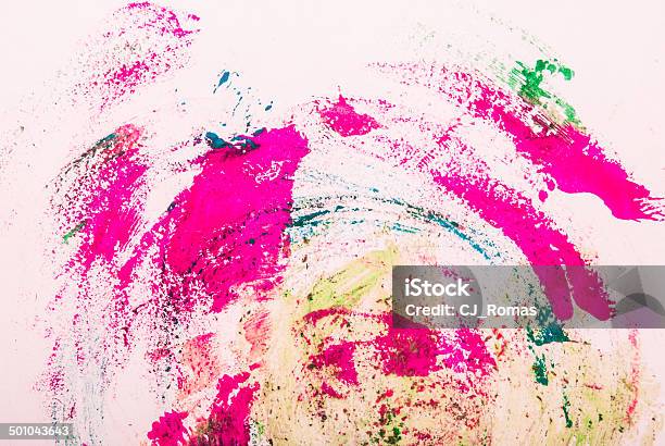 Oil Paint Stock Photo - Download Image Now - Circle, Oil Paint, Abstract