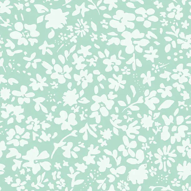 Vector illustration of Seamless Floral Pattern