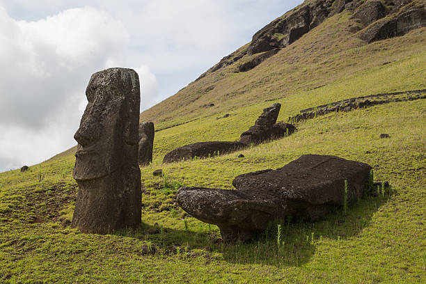 istock Rano Raraku stone quarry on Easter Island 501058236