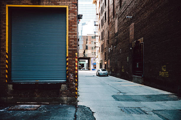 Empty alley.