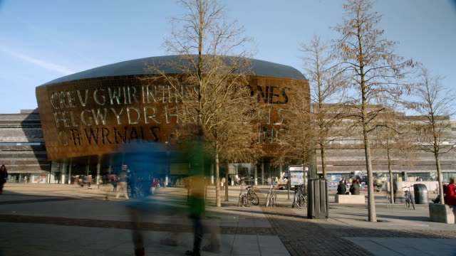 Cardiff Millennium Centre Time Lapse