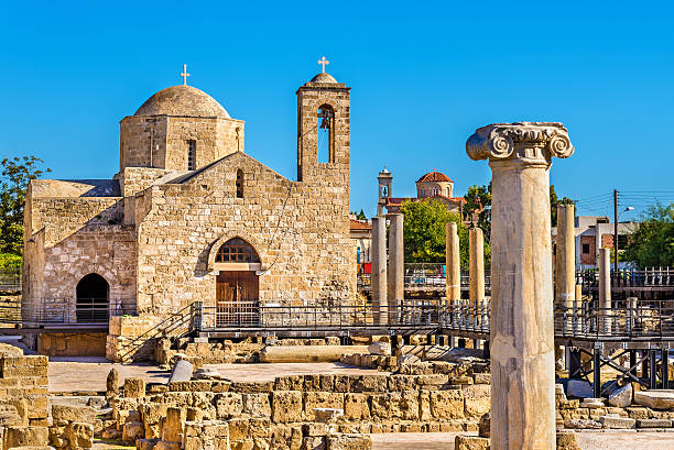 istock Panagia Chrysopolitissa Basilica in Paphos - Cyprus 501060362