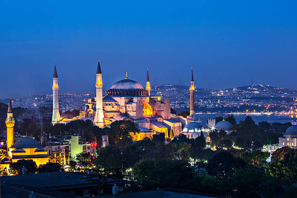 istock Hagia Sophia in fog 501060699
