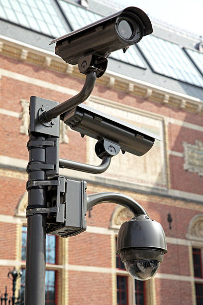 istock Cameras in front of the building 501061563