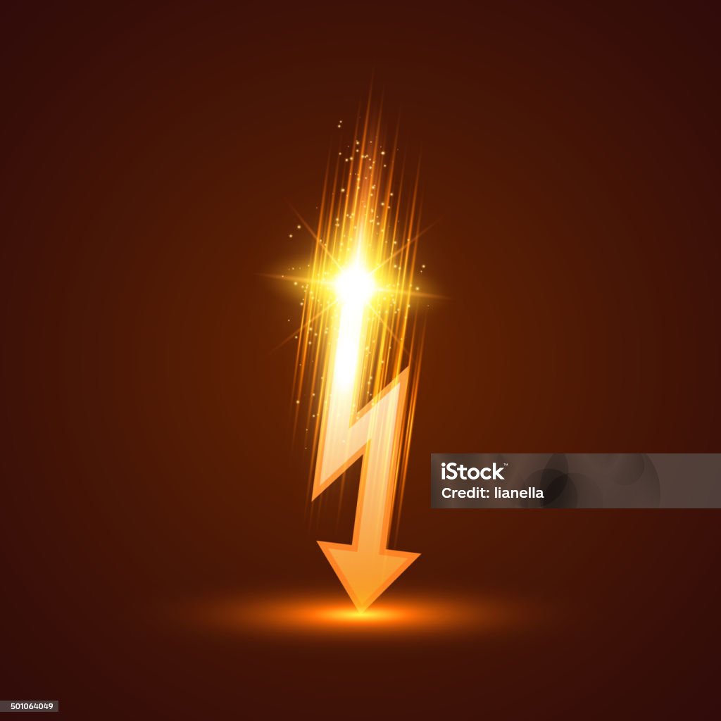 Rayito Vector Vector Lightning Bolt Stock Illustration - Download Image Now ...