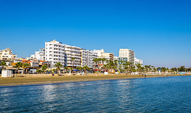 istock Finikoudes Beach - Larnaka City, Cyprus 501064360