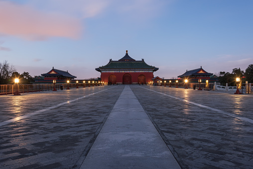 he gate was built in 1420, during the 18th year of Yongle Emperor's reign. The Gate was originally named \
