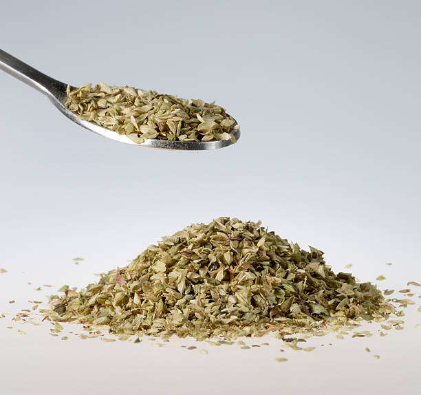 istock Dried oregano on Tablespoon 501071044