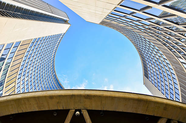 Toronto City Hall in a sunny day in Toronto, Canada. stock photo