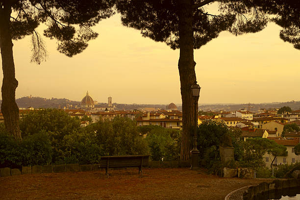 Florence city landscape stock photo