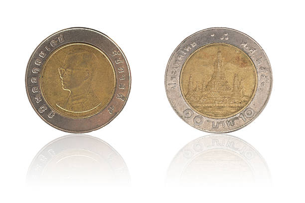 istock Thai money, Coin 10 Baht. 501085358