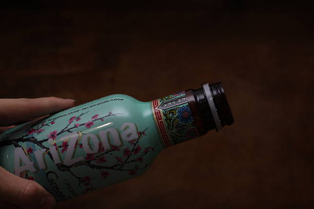 Arizona Green Tea stock photo