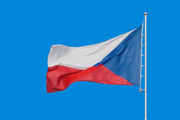 istock National flag of Czech Republic 501089026