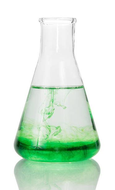 istock Test-tube with green liquid 501094032