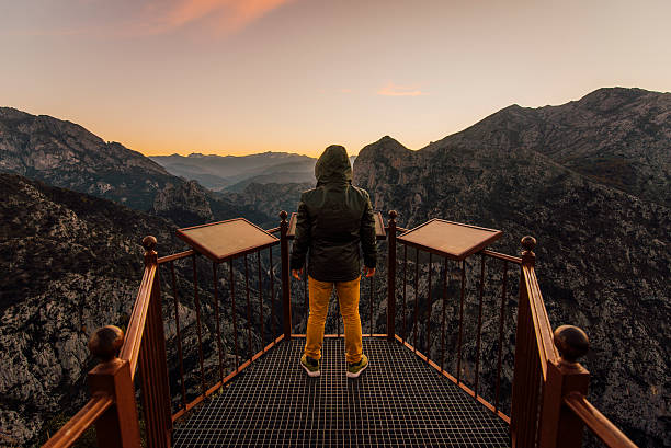 istock Young man at the mountains 501096318