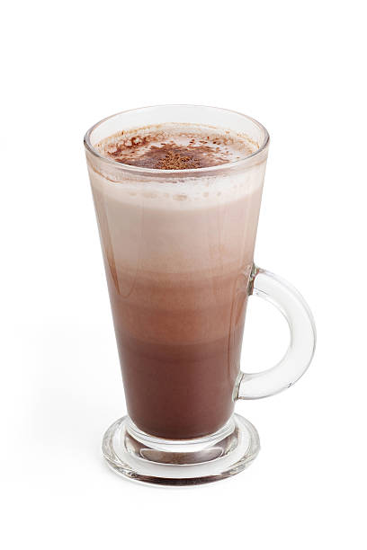 istock Chocolate milk in a tall glass 501118216