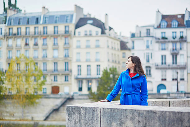 istock Beautiful young tourist in Paris 501119500