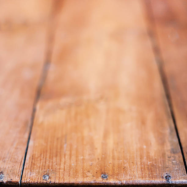 istock Old Wood Texture bright brown color / Wooden Textured  table 501120958