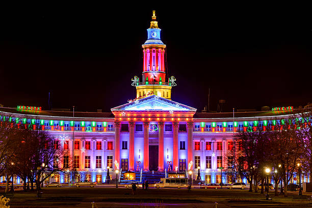 istock December Night at Denver City Hall 501121246