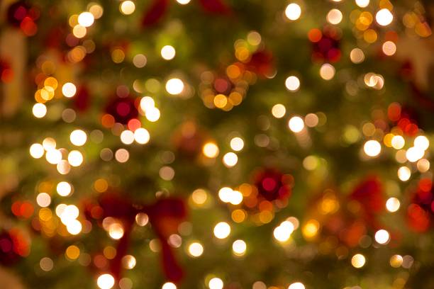 istock Christmas Tree Lights Bokeh - Defocused Lights 501121256