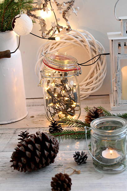 istock Christmas lights and decorations 501123226