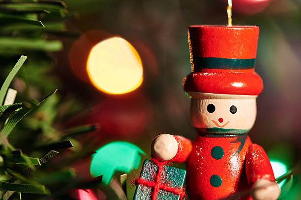 istock Landscape image of Christmas decoration in a tree 501125562
