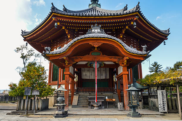 kofukuji temple - nara, japan - 興福寺 奈良 個照片及圖片檔