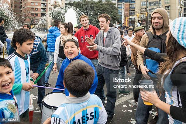 World Cupfans Treffen Sie Sich Und Feiern Sie In Cordoba Stockfoto und mehr Bilder von Argentinien