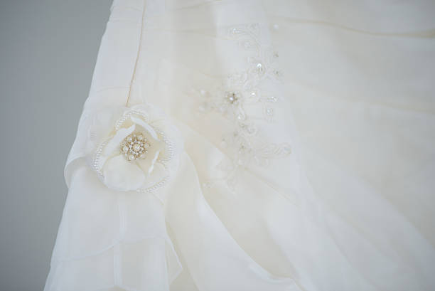 istock Wedding Dress Flower 501136791