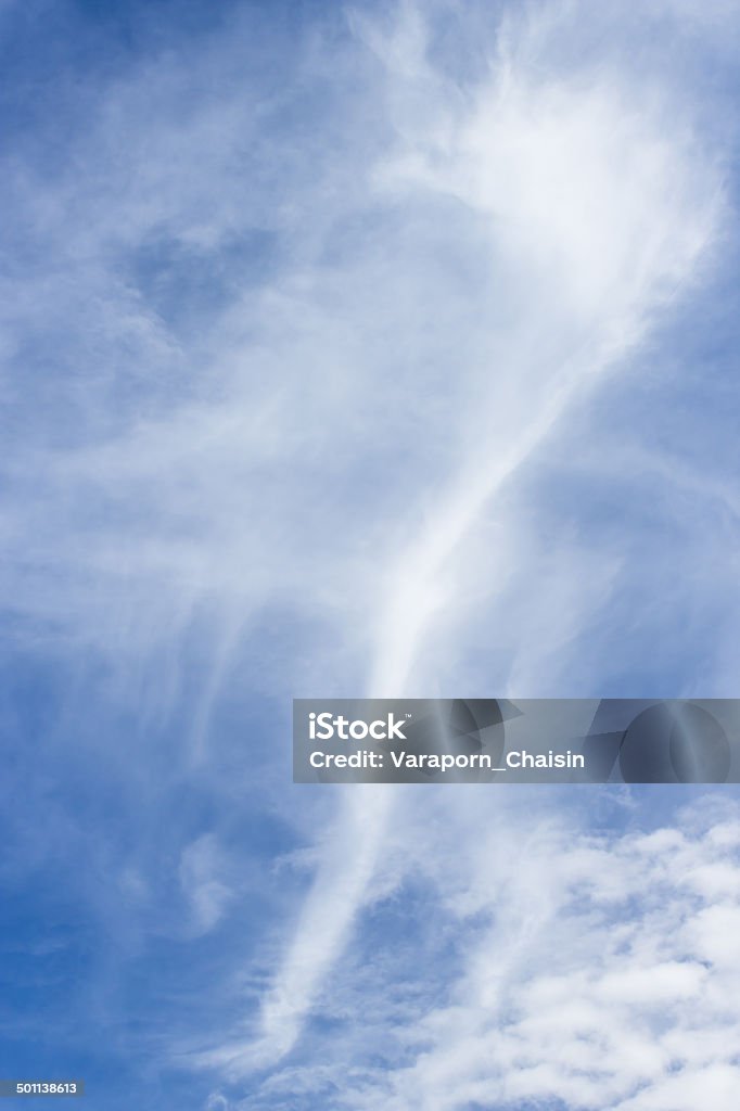 Ciel bleu et nuages - Photo de Blanc libre de droits