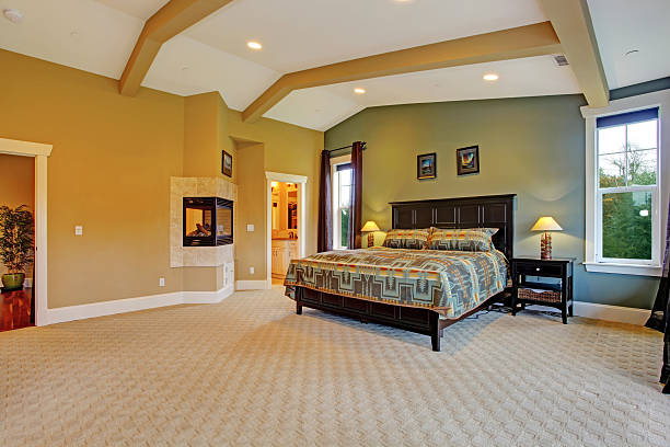 istock Master bedroom interior in luxury house 501139833