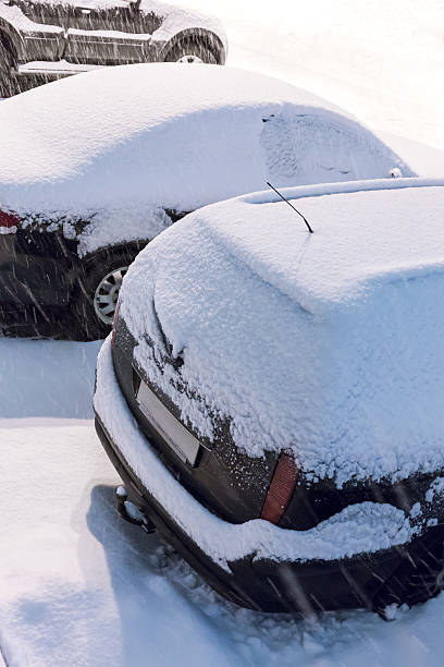 istock cars covered with snow during winter blizzard 501150706