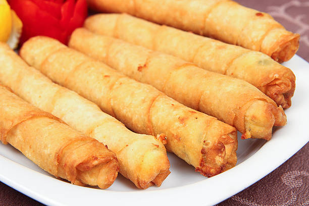 istock Turkish style cheese stuffed filo dough rolls 501150839