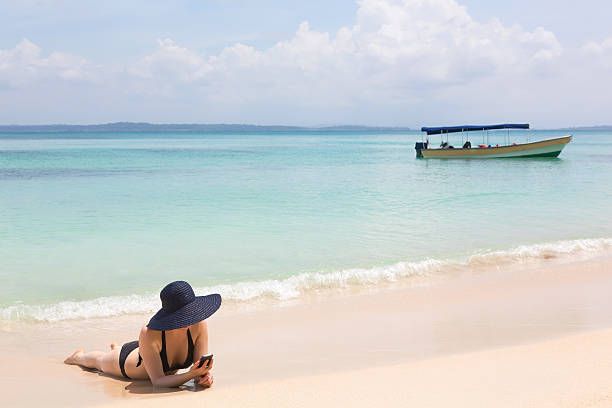 istock Woman looking at mobile phone 501151379