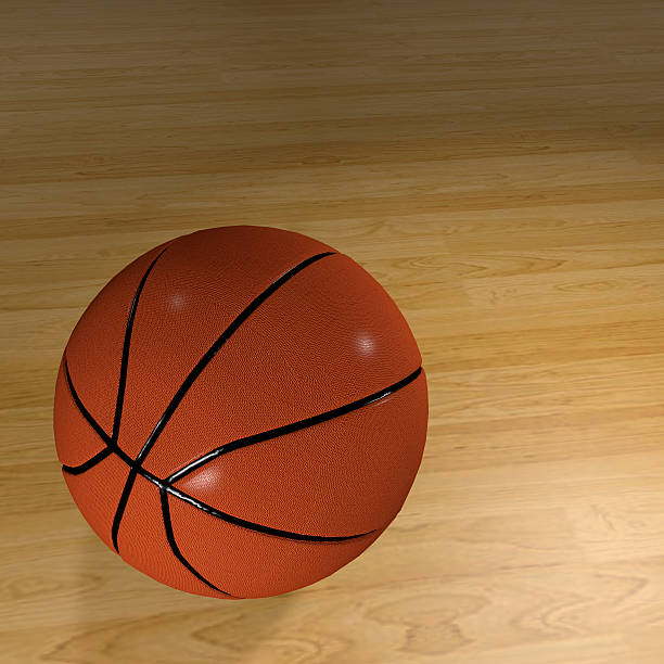 istock Illustration of a basketball 501154171