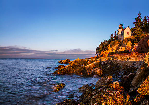 Bass Harbor Head Light - foto stock