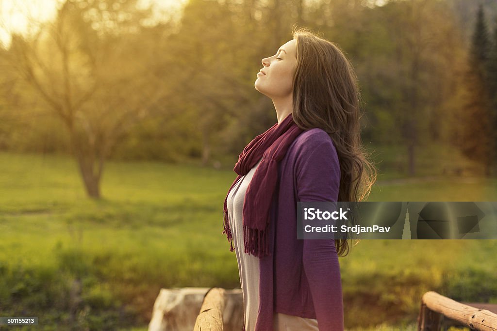 Breath of Fresh Air - Photo de Inhaler libre de droits