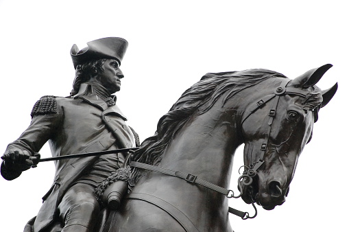 George Washington Statue in the Public Gardens.