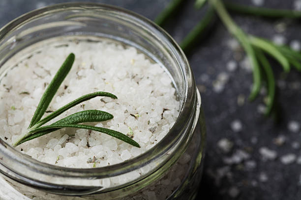 istock Macro sea salt scented herb rosemary 501159950
