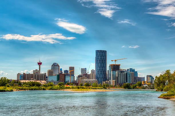 Calgary Alberta stock photo