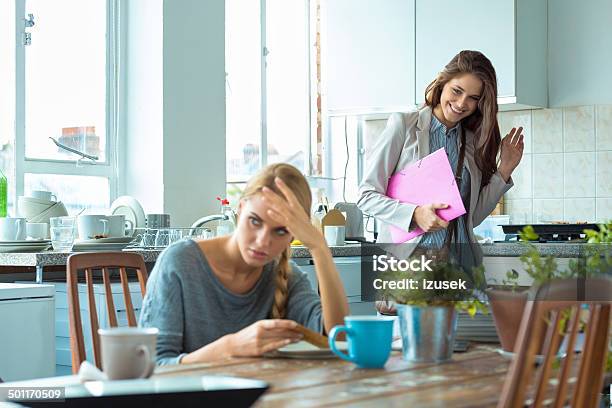 Students Lifestyle Stock Photo - Download Image Now - Envy, Women, Friendship