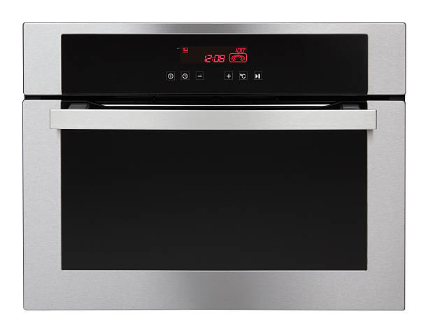 Steam oven Steam oven isolated on white background oven door stock pictures, royalty-free photos & images