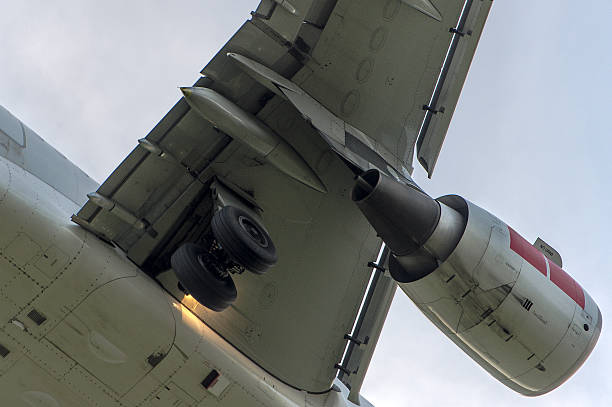 istock bottom of a airliner 501173397